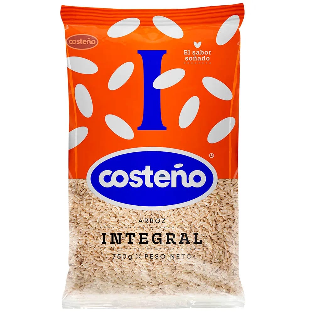 Arroz Integral COSTEÑO Bolsa 750g