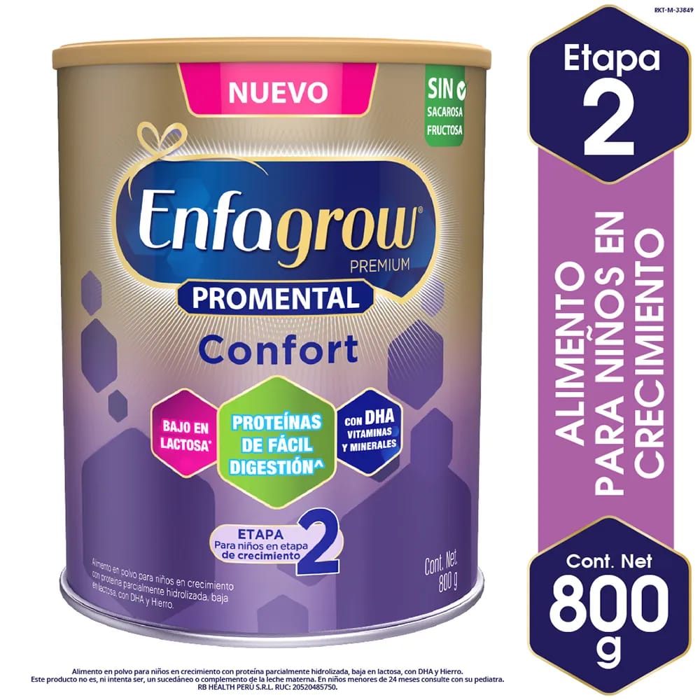 Fórmula Infantil ENFAGROW Premium Promental Confort Lata 800g