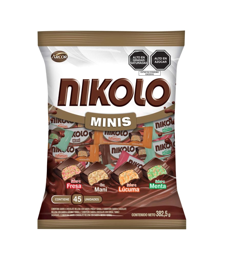 Bombones NIKOLO Multipack Bolsa 382.5g