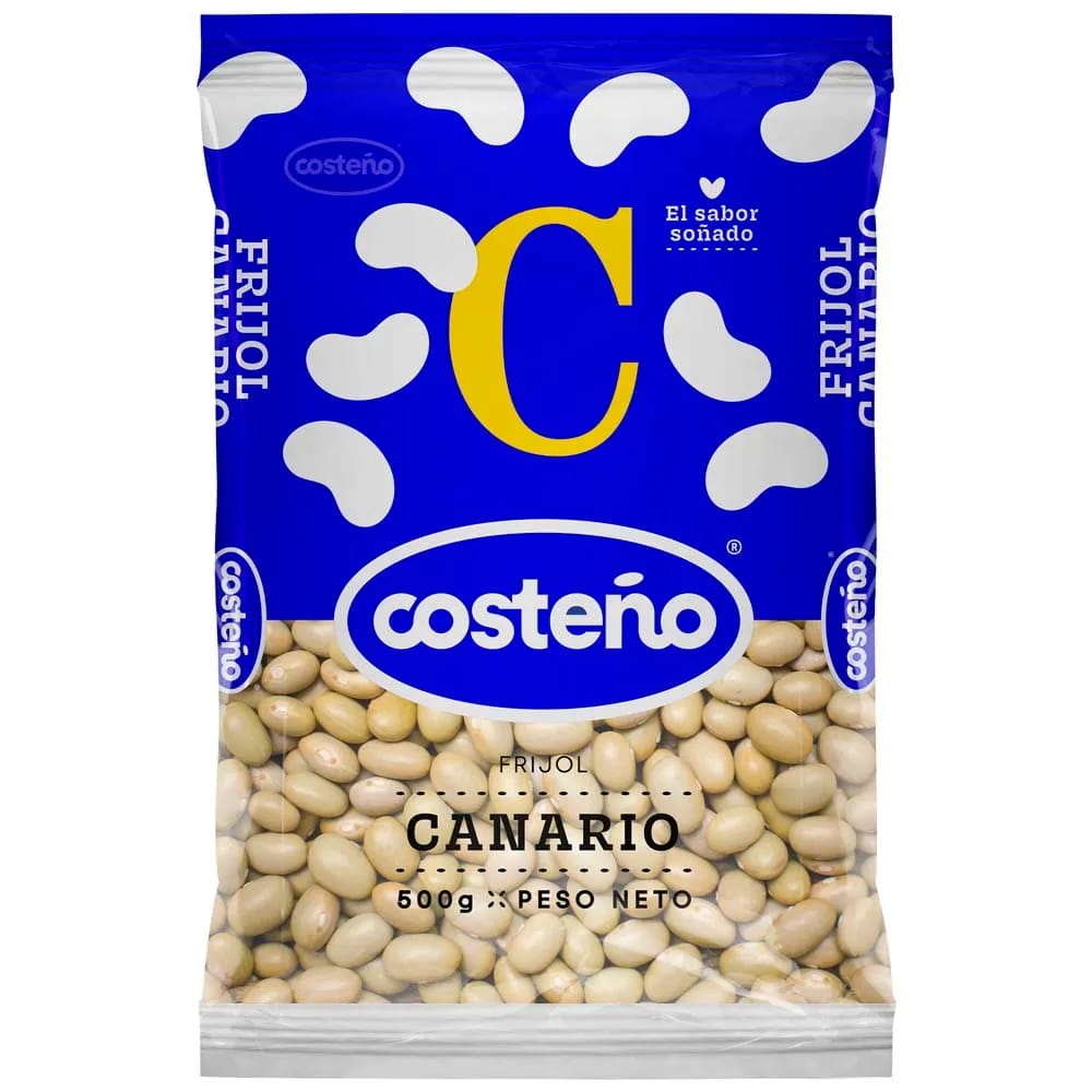 Frijol Canario COSTEÑO Bolsa 500g