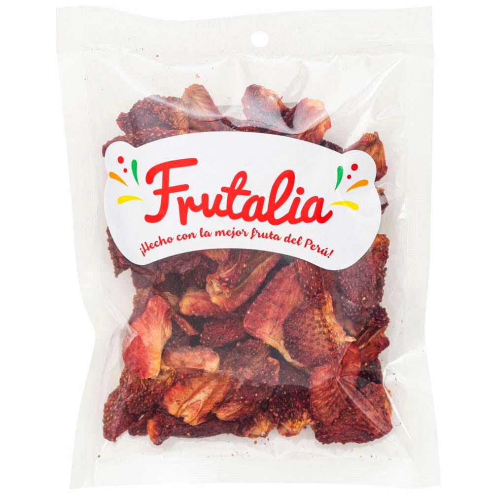 Fresa Deshidratada FRUTALIA Trozos Bolsa 50g