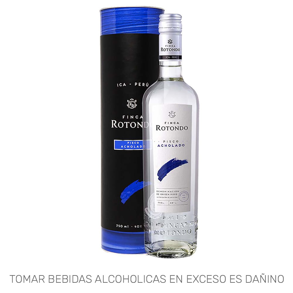 Pisco FINCA ROTONDO Acholado en lata Botella 750ml