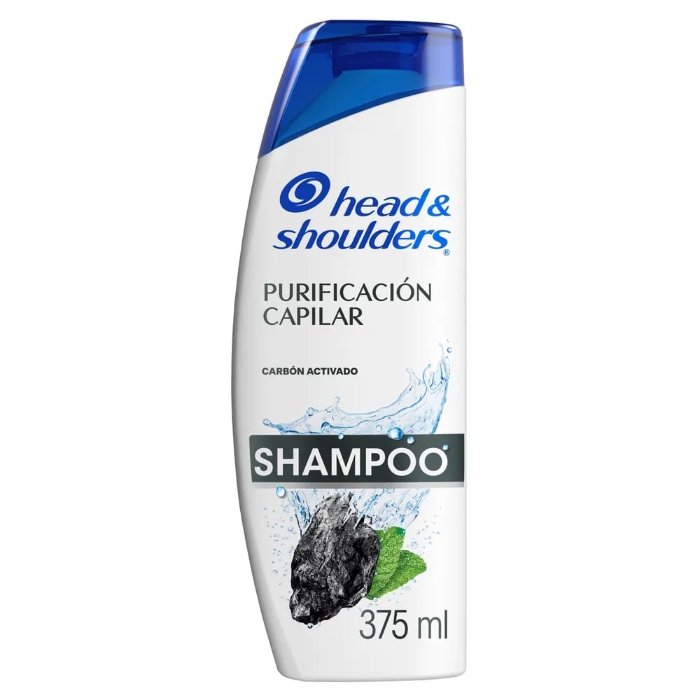 Shampoo HEAD & SHOULDERS Carbón Activado Frasco 375ml