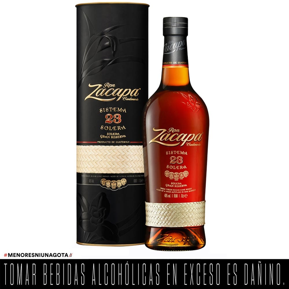 Ron ZACAPA Gran Reserva 23 Años Botella 750ml