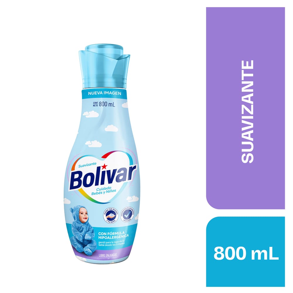 Suavizante BOLIVAR Baby & Kids Botella 800ml