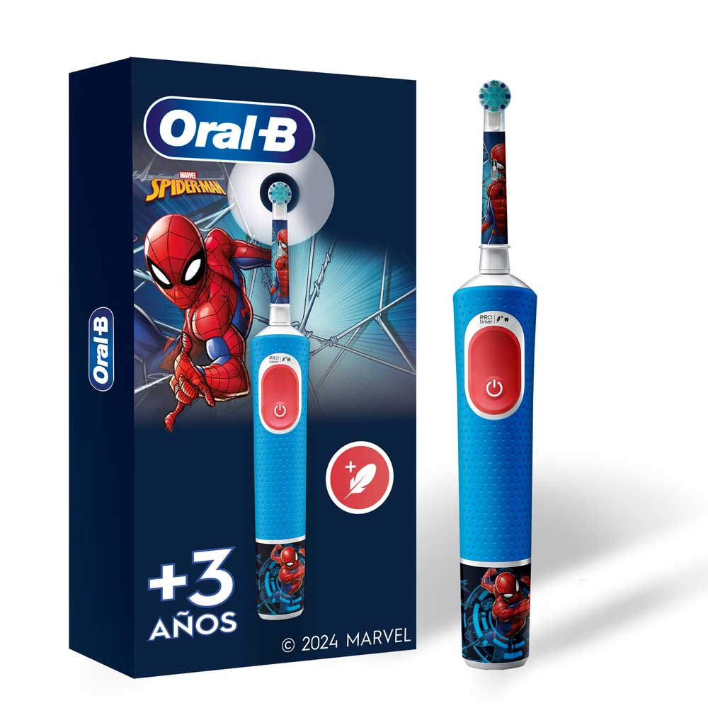 Cepillo Eléctrico Recargable ORAL-B Marvel Spider-man Caja 1un