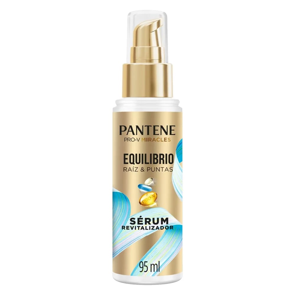 Sérum Revitalizador PANTENE Pro-V Miracles Equilibrio Raíz y Puntas Frasco 95ml