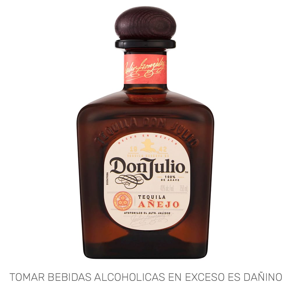 Tequila DON JULIO Añejo Botella 750ml