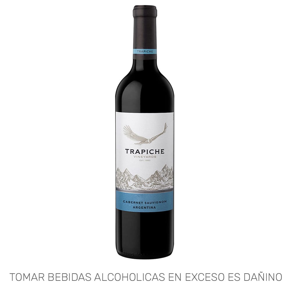 Vino TRAPICHE Vineyards Cabernet Sauvignon Botella 750Ml