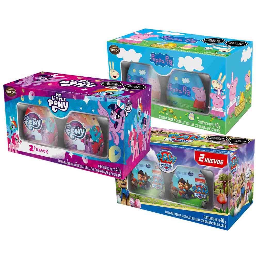 Huevos de Pascua ARCOR Display 40g