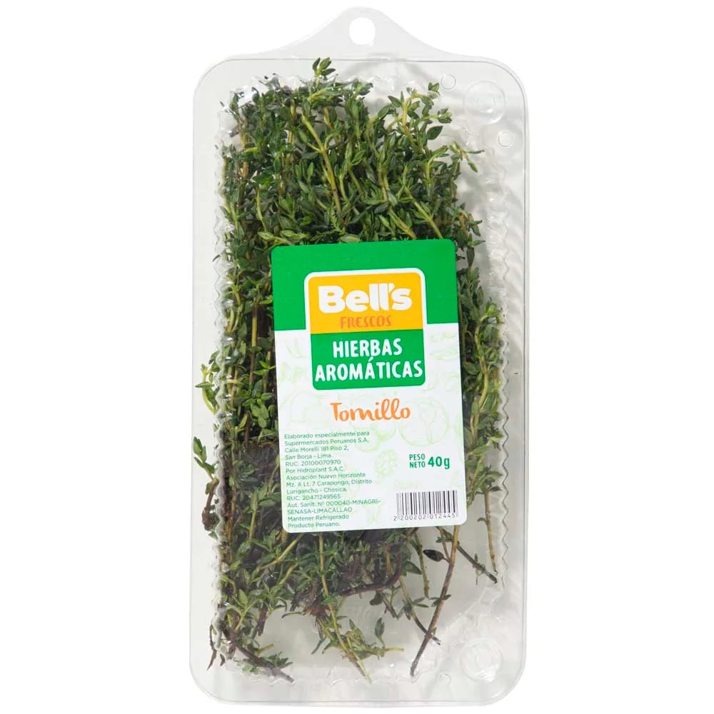Tomillo BELL'S Bolsa 50g aprox.