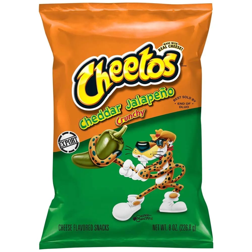 Piqueos CHEETOS Crunchy Cheddar Jalapeño Bolsa 226.79g