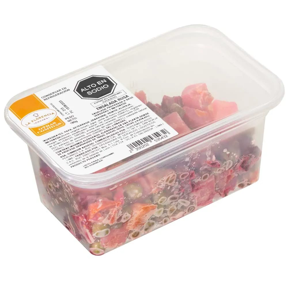 Ensalada Rusa LA FLORENCIA Bandeja 170g