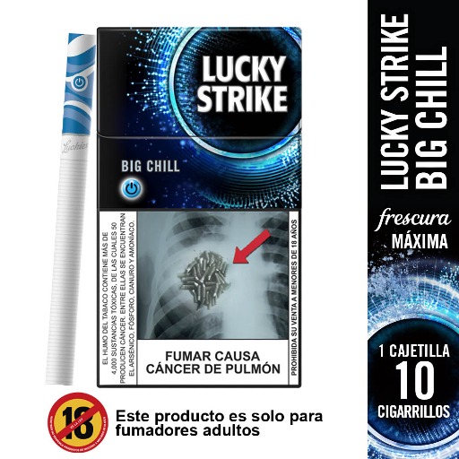 Cigarro LUCKY STRIKE Big Chill XL Caja 10un