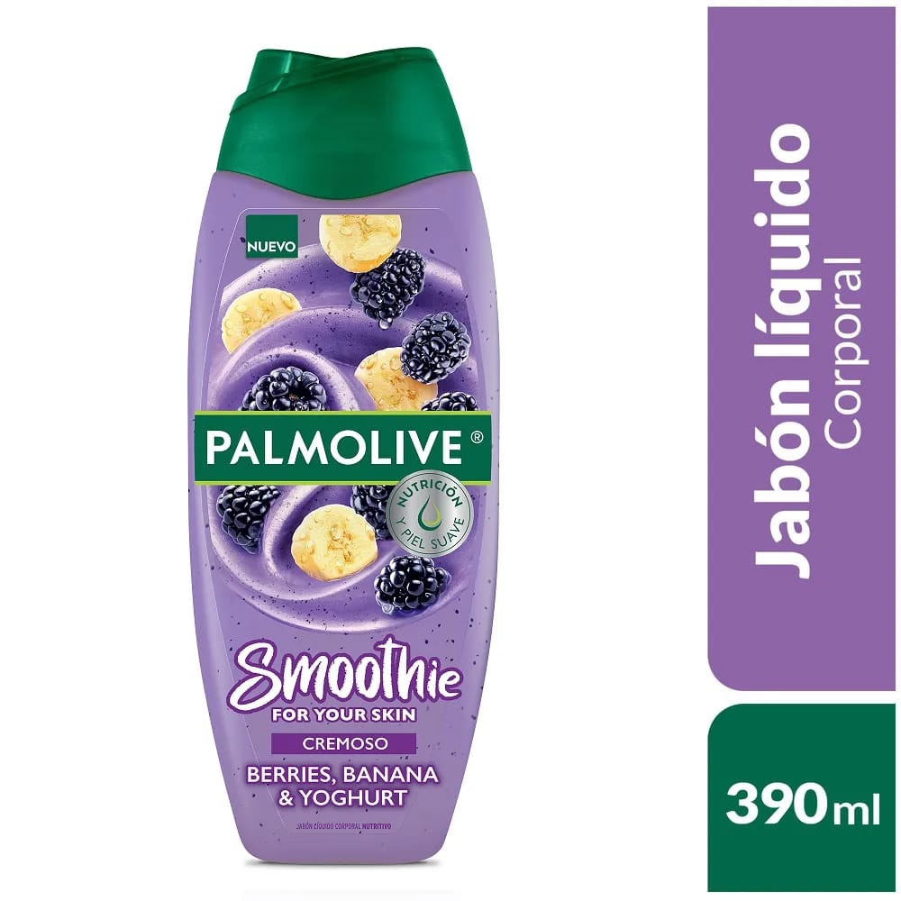 Gel de Baño PALMOLIVE Smith Berry Frasco 390ml