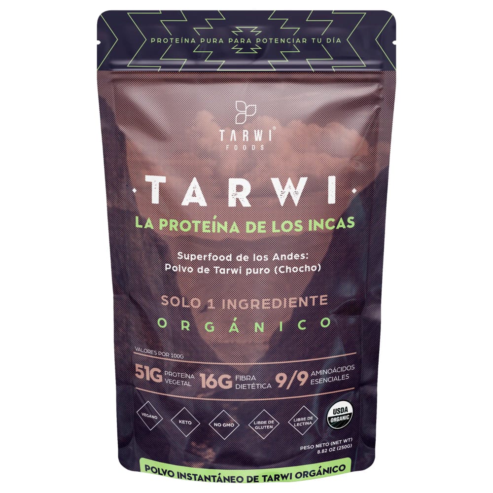 Polvo Instantáneo de Tarwi Orgánico TARWI FOODS Doypack 250g