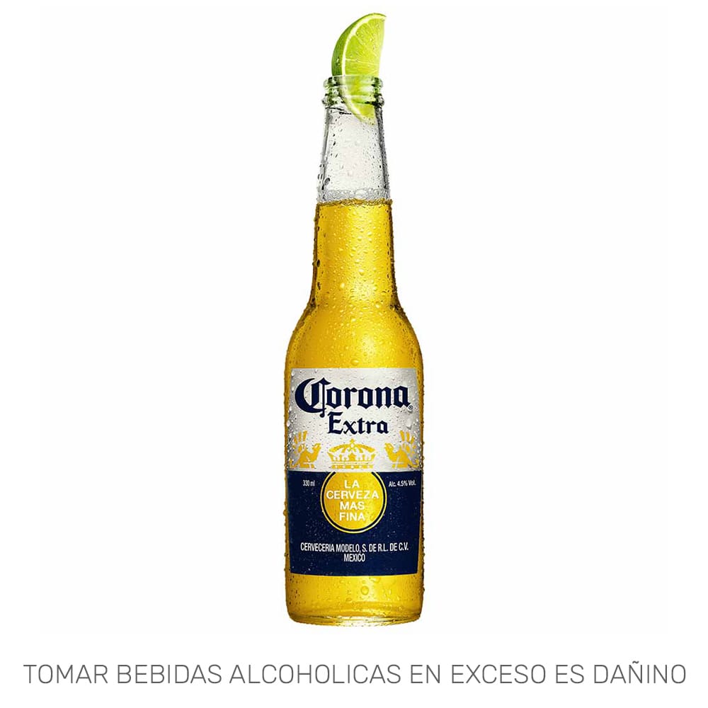 Cerveza CORONA Extra Botella 330ml