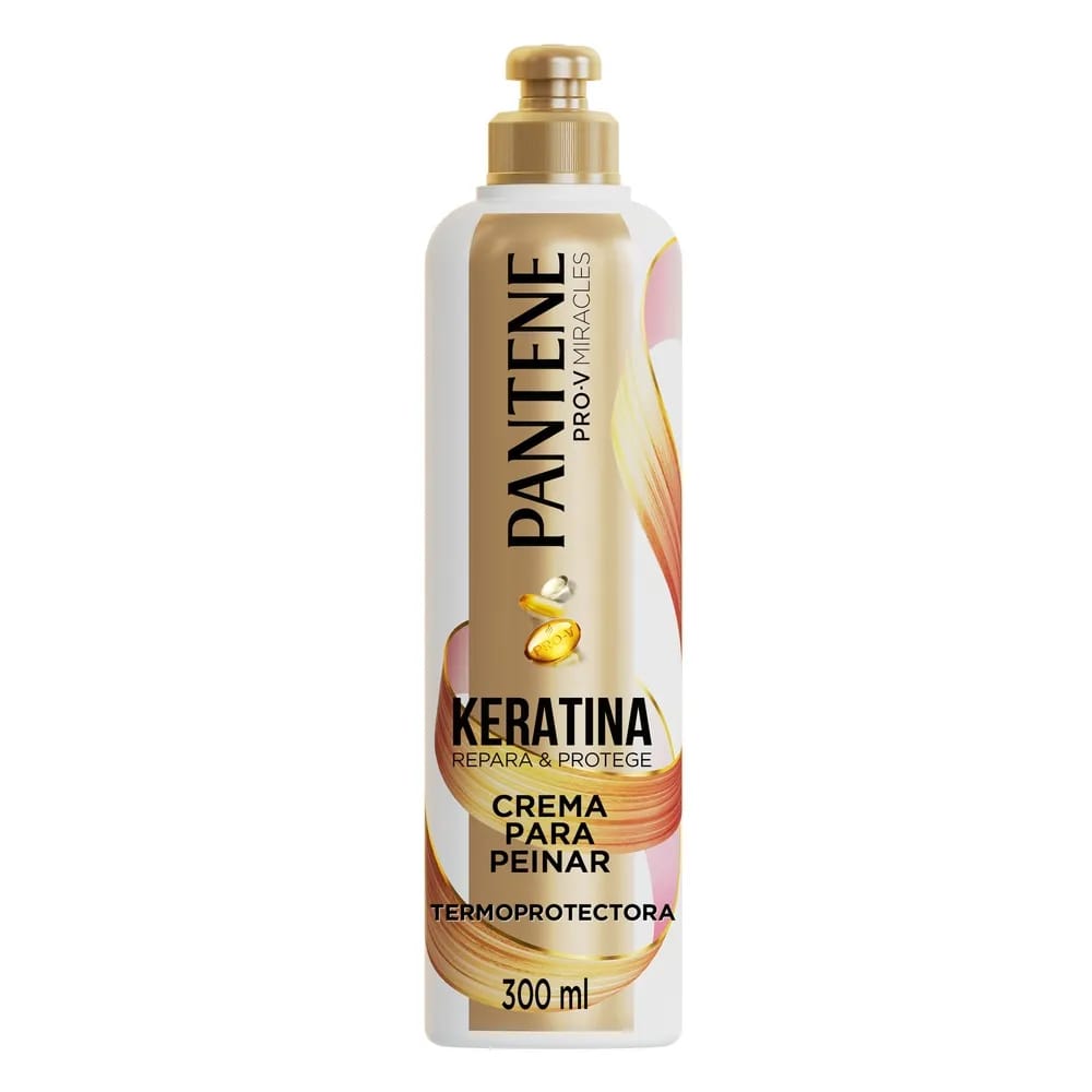 Crema para Peinar PANTENE Keratina Frasco 300ml