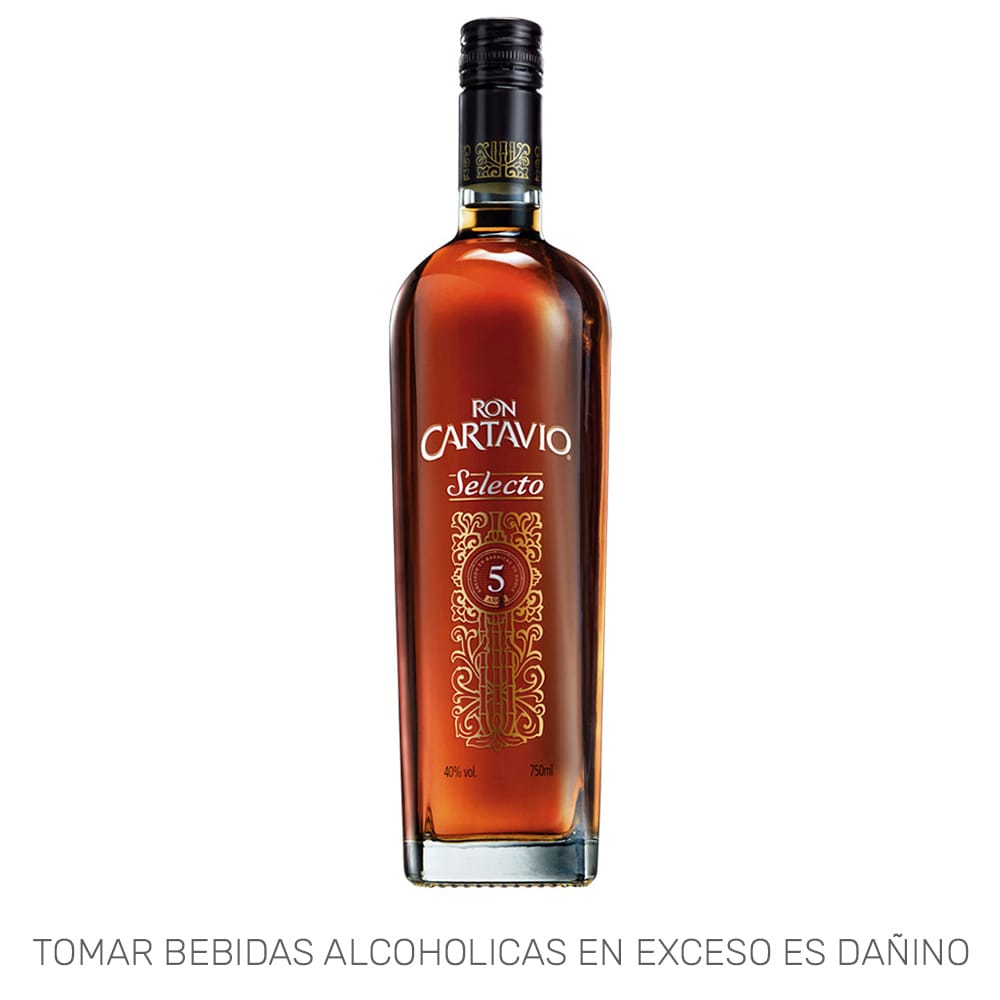 Ron CARTAVIO Selecto 5 años Botella 750ml