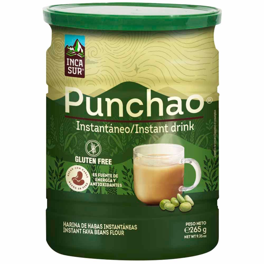 Fortificante en Polvo INCASUR PUNCHAO Canela, Vainilla y Habas Táper 265g