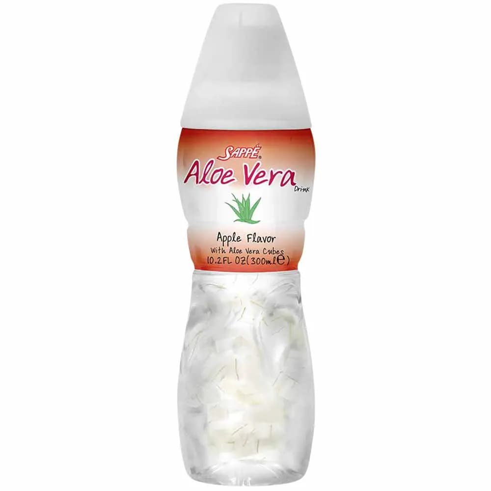 Bebida con Aloe Vera SAPPE Sabor Manzana Botella 300ml