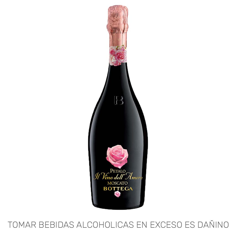Espumante PETALO Moscato Dulce Botella 750ml