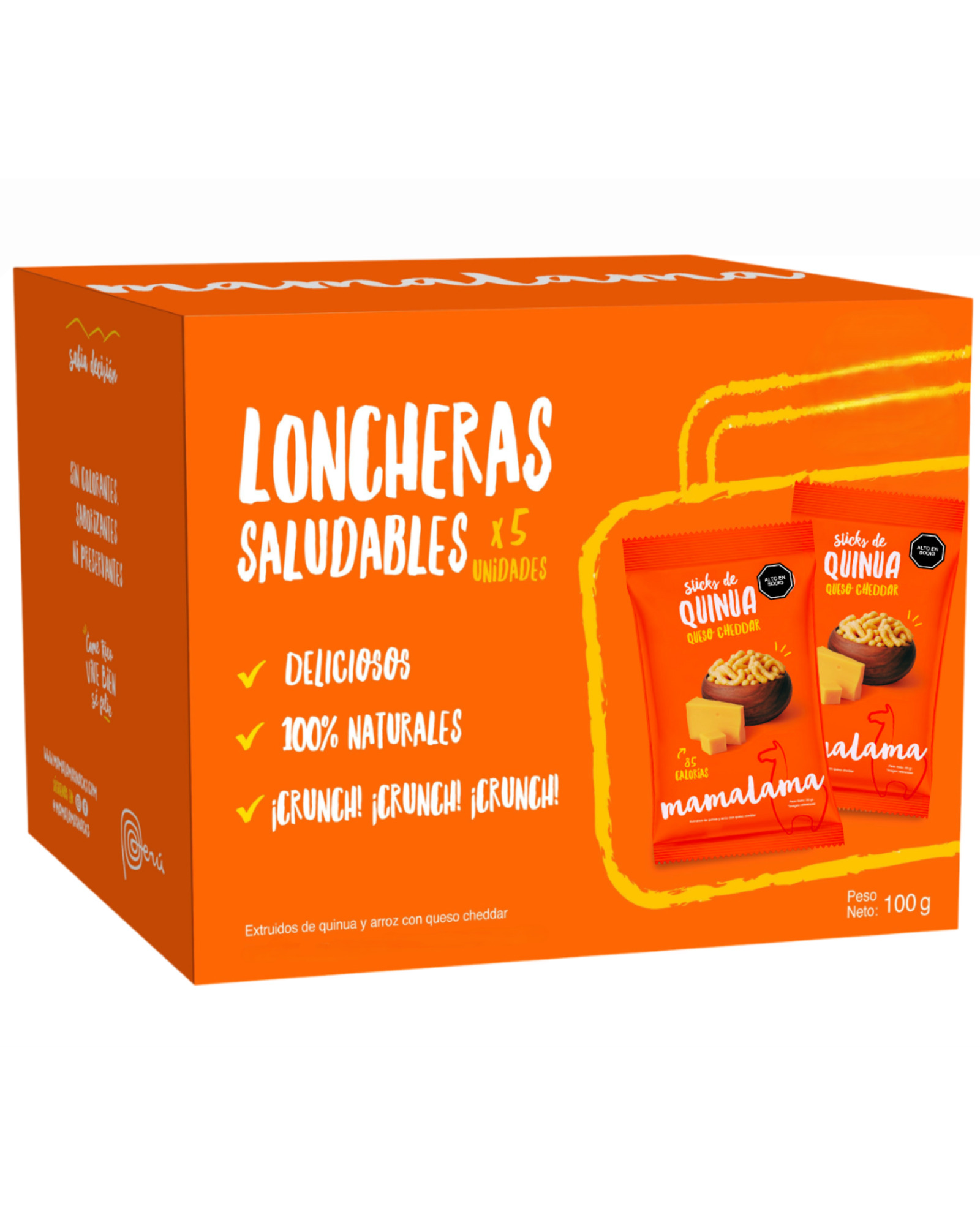 Multipack MAMALAMA Lonchera Display 100g