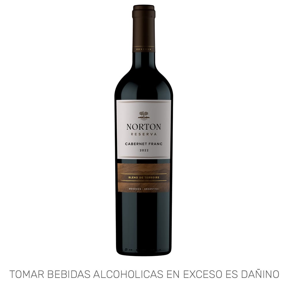 Vino Tinto NORTON Reserva Cabernet Franc Botella 750ml