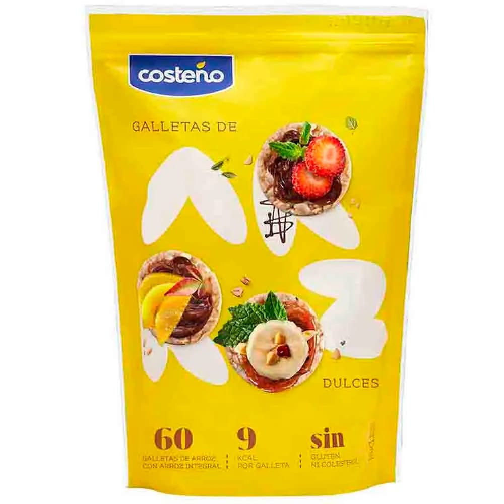 Galletas de Arroz COSTEÑO Dulce Bolsa 150g