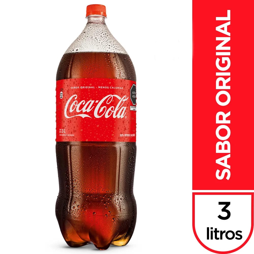 Gaseosa COCA COLA Sabor Original Botella 3L