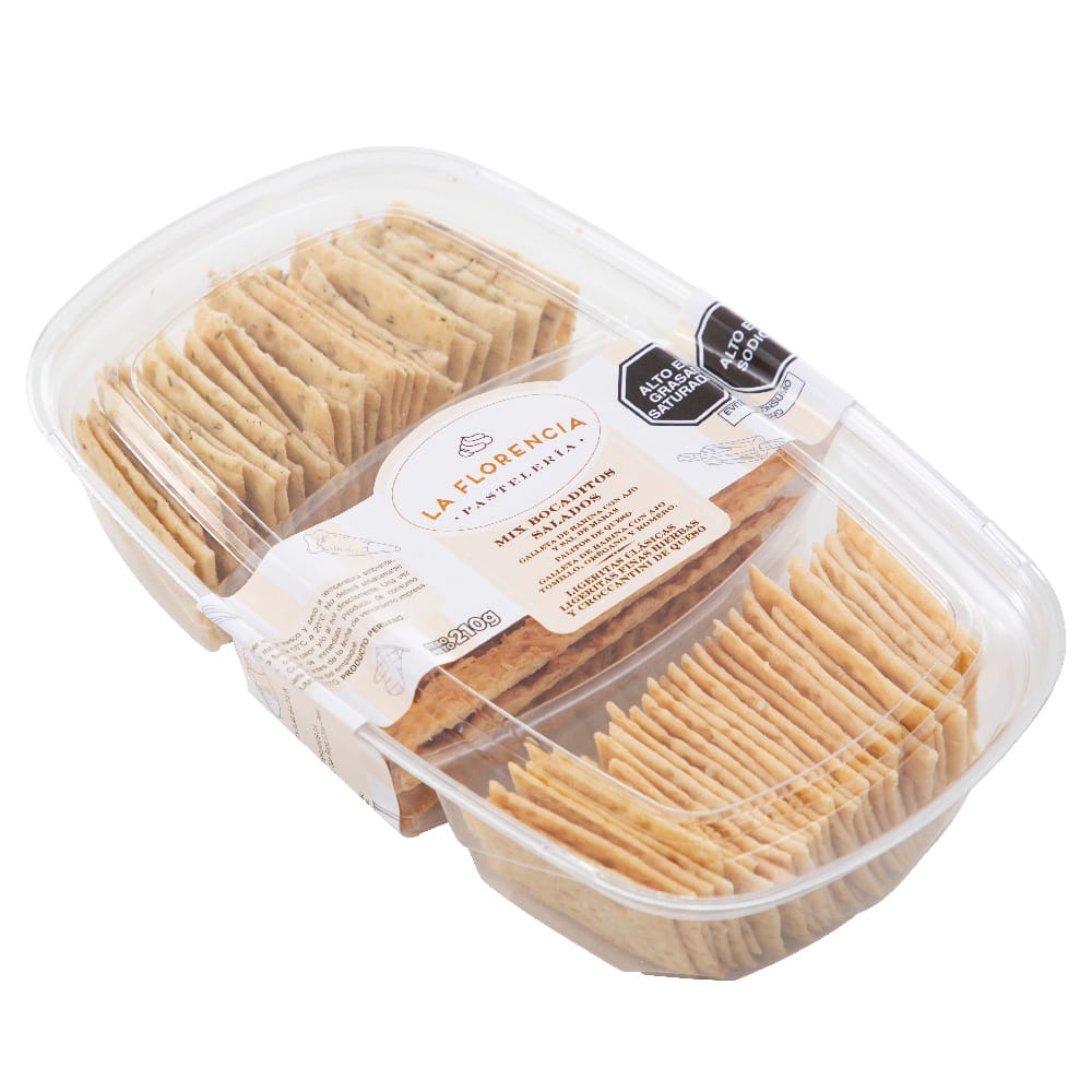 Mix Bocaditos Saladas LA FLORENCIA Caja 1un