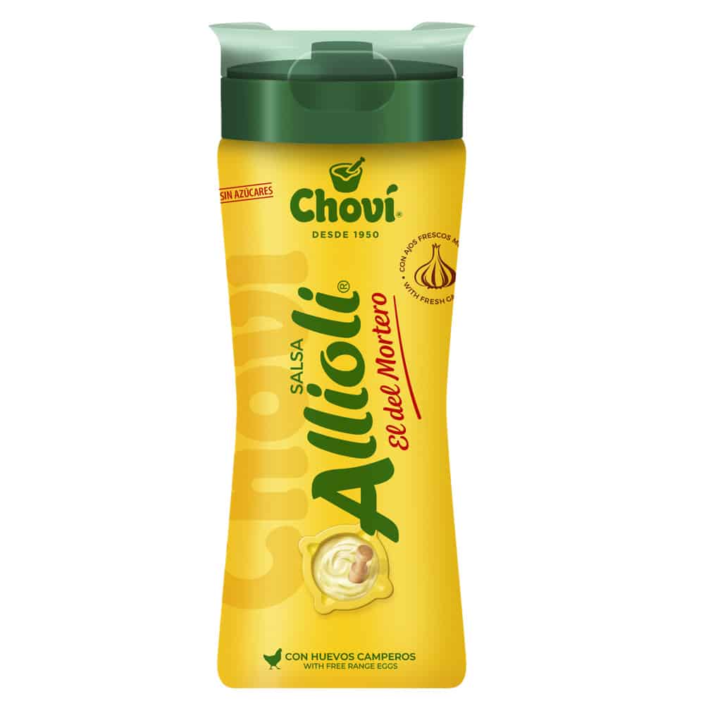 Salsa Alioli CHOVI Botella 250ml