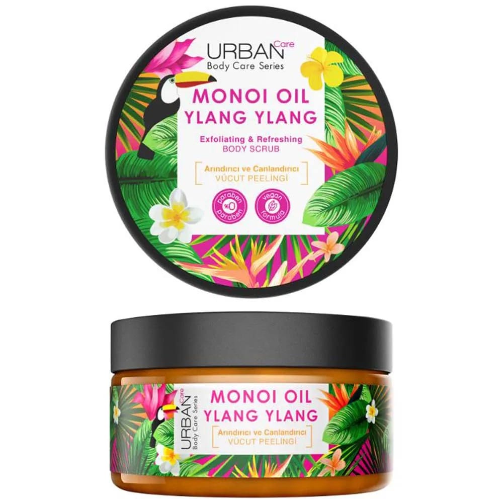 Exfoliante Corporal URBAN CARE Monoi & Ylang Ylang Pote 200ml