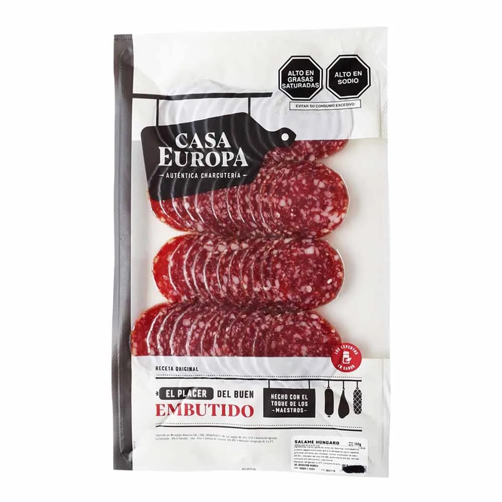 Salame Húngaro CASA EUROPA Paquete 150g