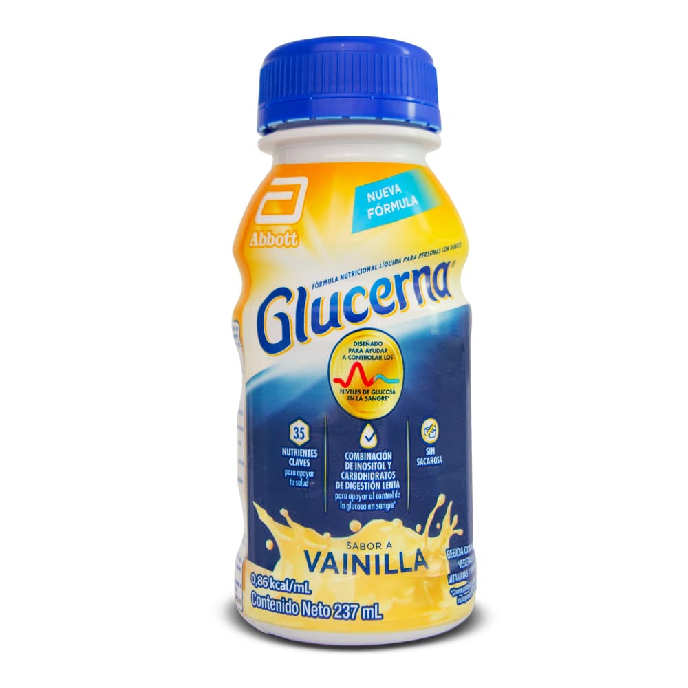 Fórmula Nutricional GLUCERNA Vainilla Botella 237ml
