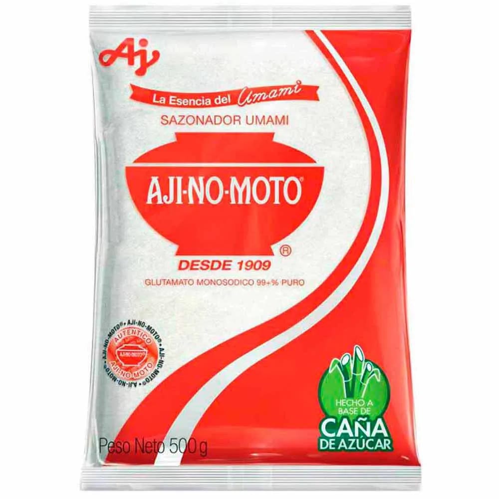 Sazonador AJI-NO-MOTO Umami Glutamato de Sodio Bolsa 500Gr