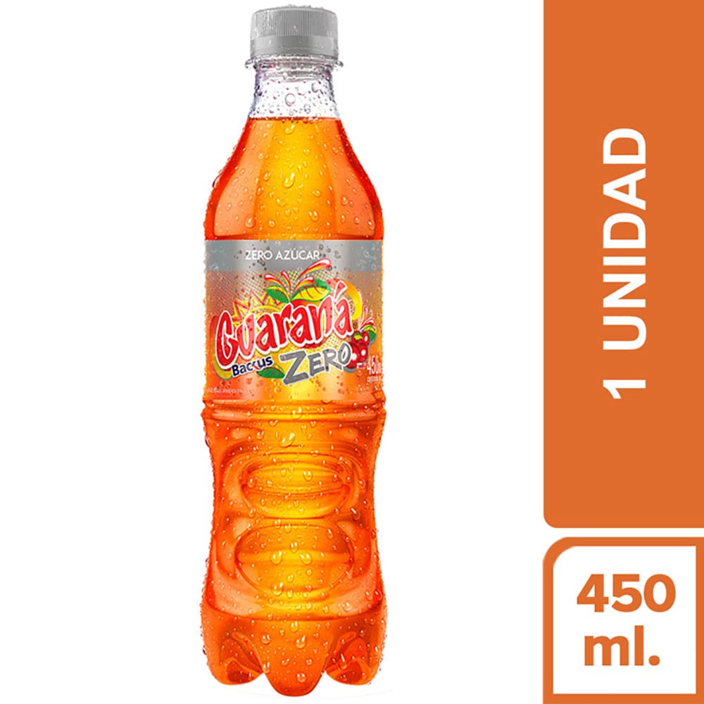 Gaseosa GUARANÁ Zero Botella 450ml