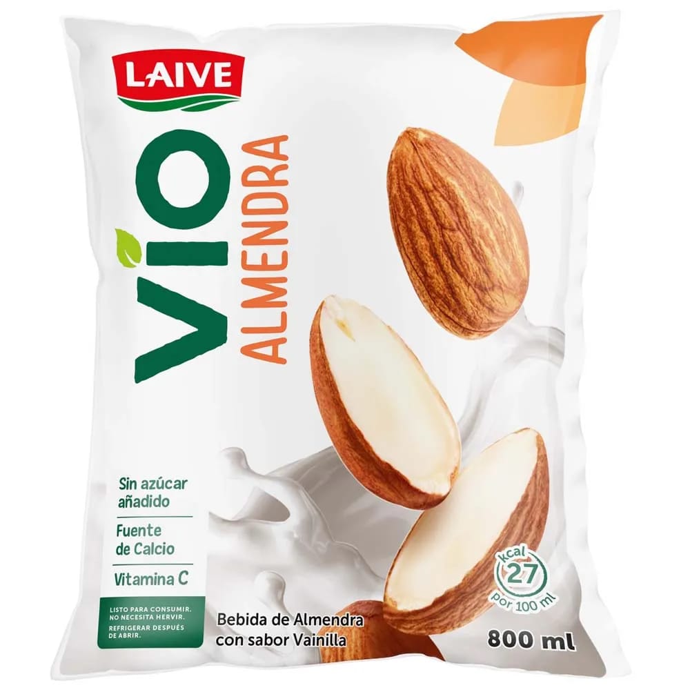 Bebida de Almendras LAIVE VIO Bolsa 800ml
