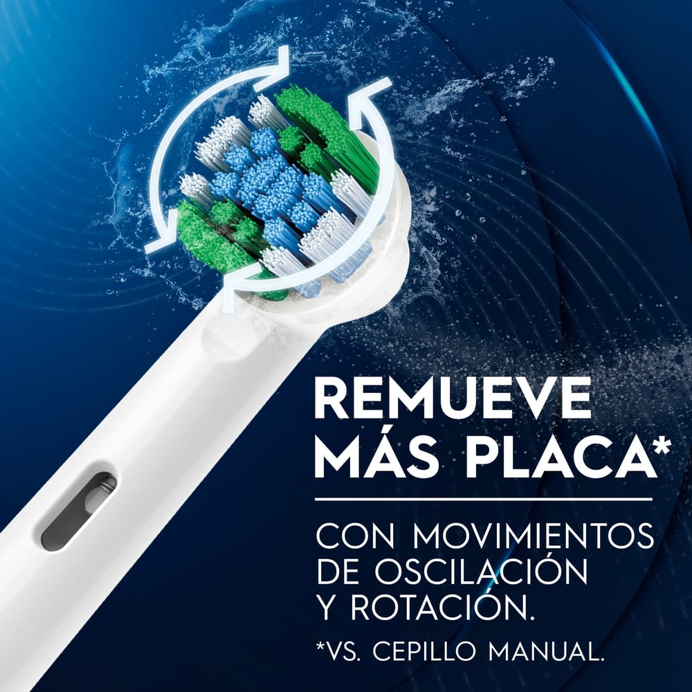 Cepillo Eléctrico Recargable ORAL-B Series 1 Mango Ergonómico Blanco Caja 1un