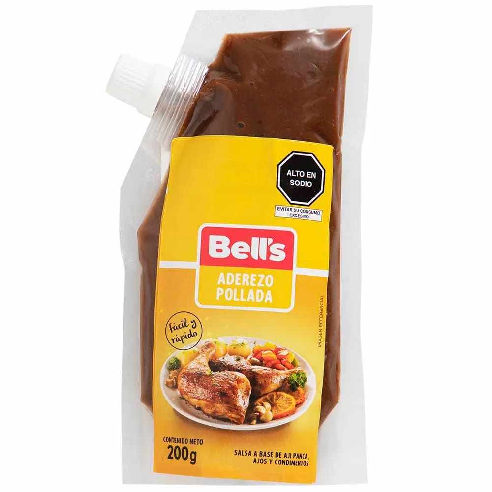 Aderezo para Pollada BELL'S Doypack 200g