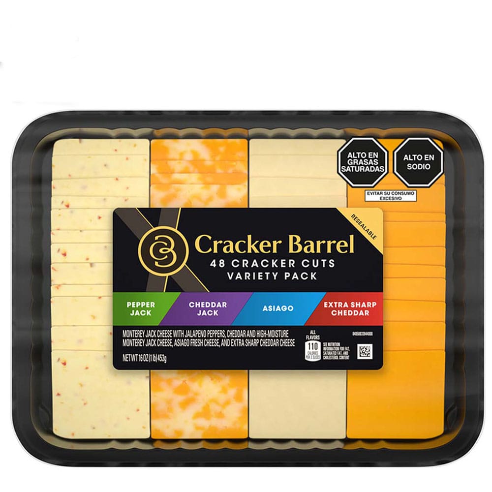 Tabla de Quesos CRACKER BARREL Bandeja 453g