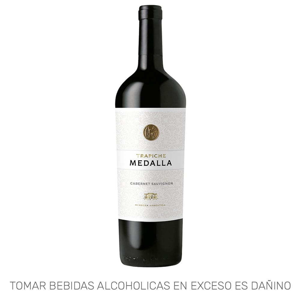 Vino TRAPICHE Medalla Cabernet Sauvignon Botella 750ml
