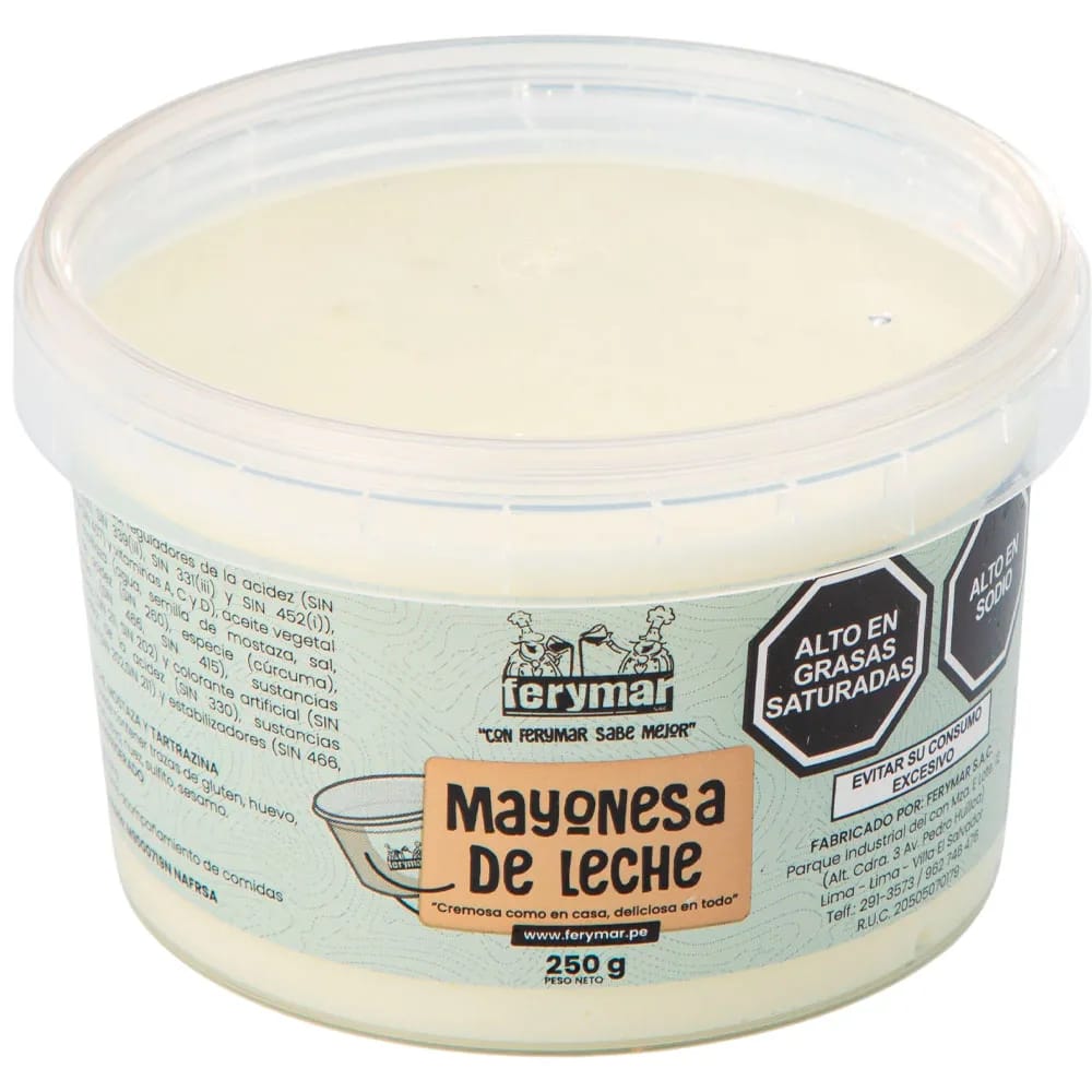 Mayonesa FERYMAR Envase 250g