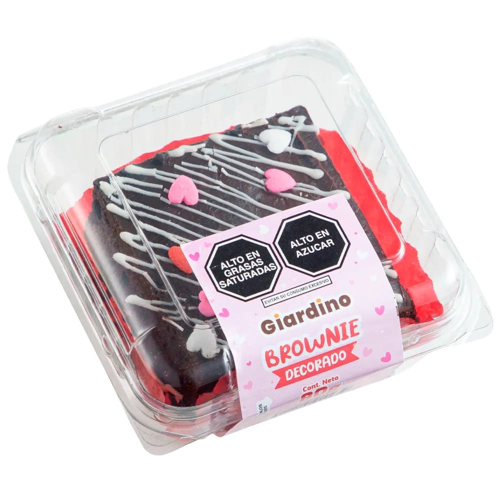 Brownie Decorado Envase 80g