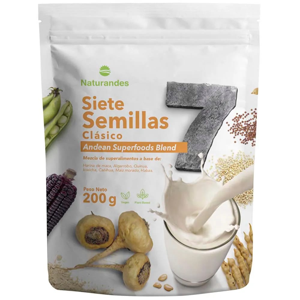 Cereal NATURANDES Harina 7 semillas Bolsa 200Gr