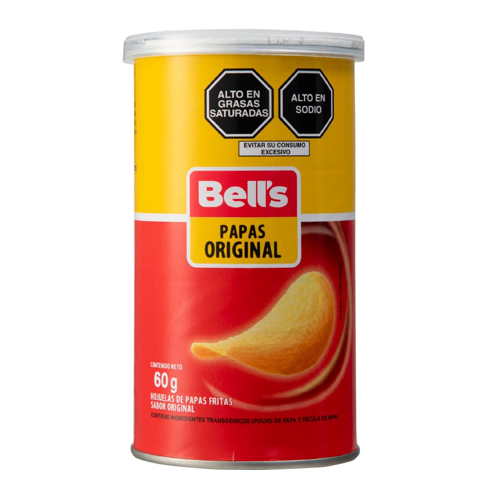 Papas Fritas BELL'S Sabor Original Lata 60g
