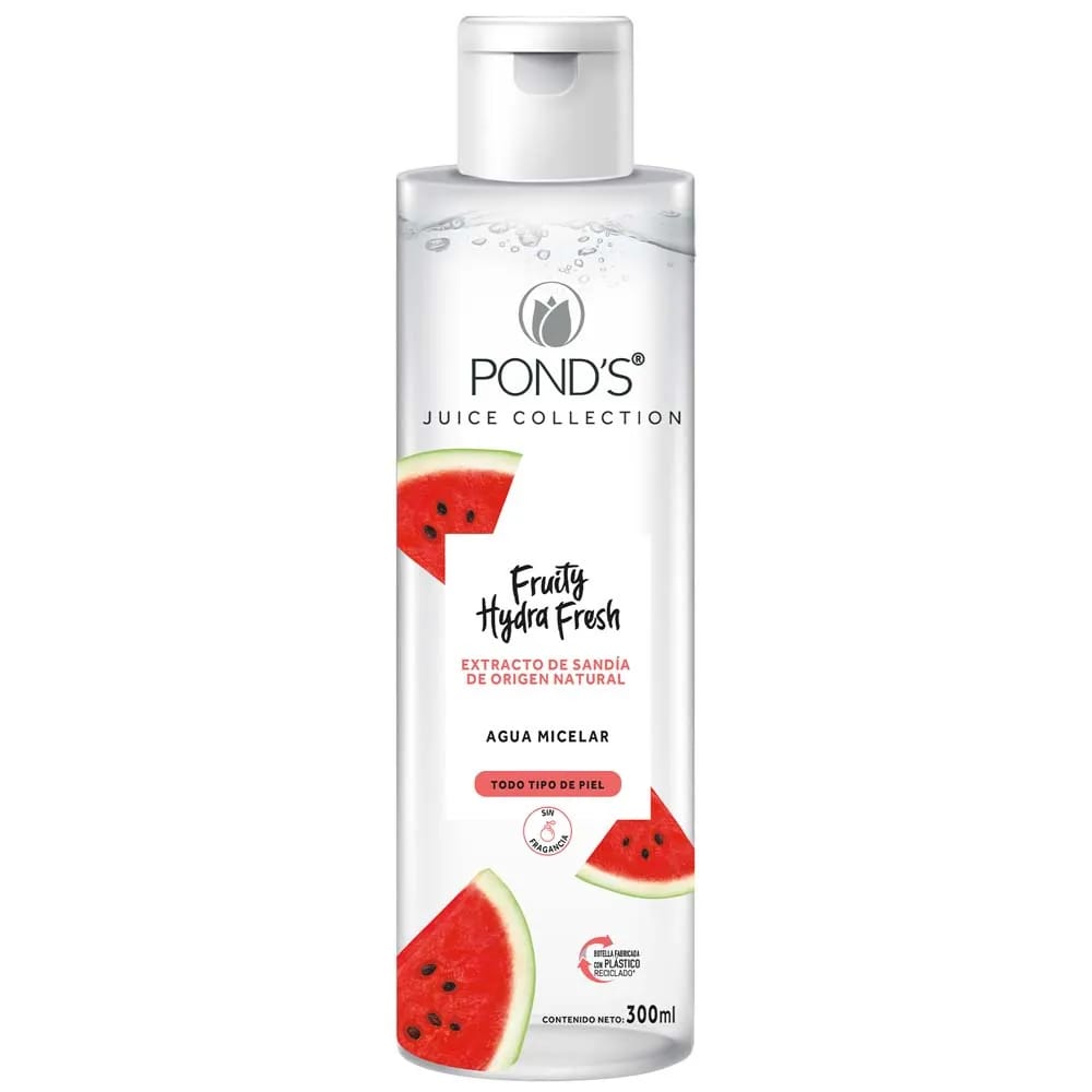Agua Micelar POND'S Fruity Hydra Fresh Frasco 300ml
