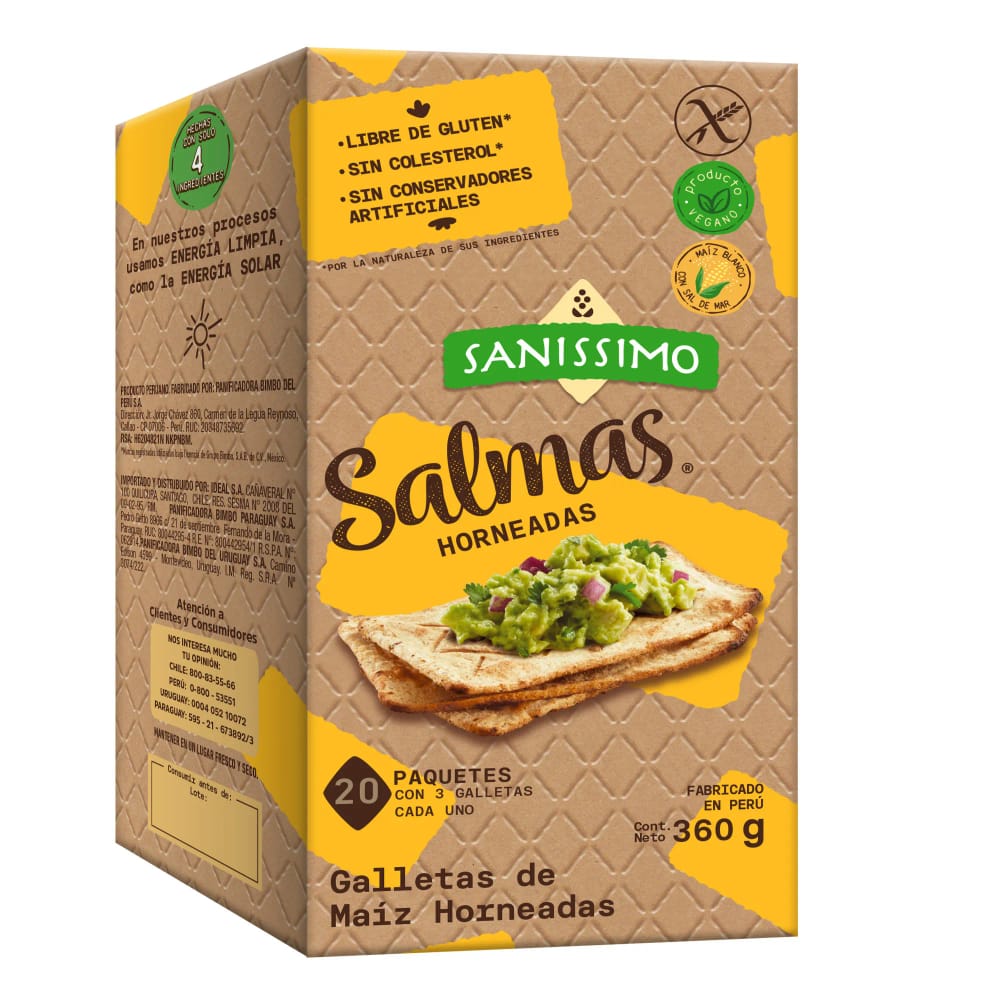 Galletas Horneadas SALMAS Caja 360g