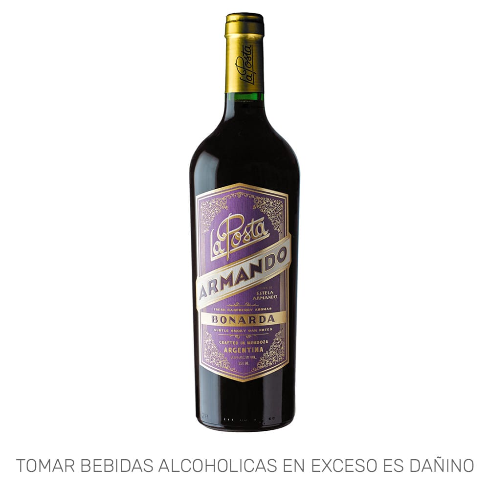 Vino Tinto LA POSTA Armando Bonarda Botella 750ml