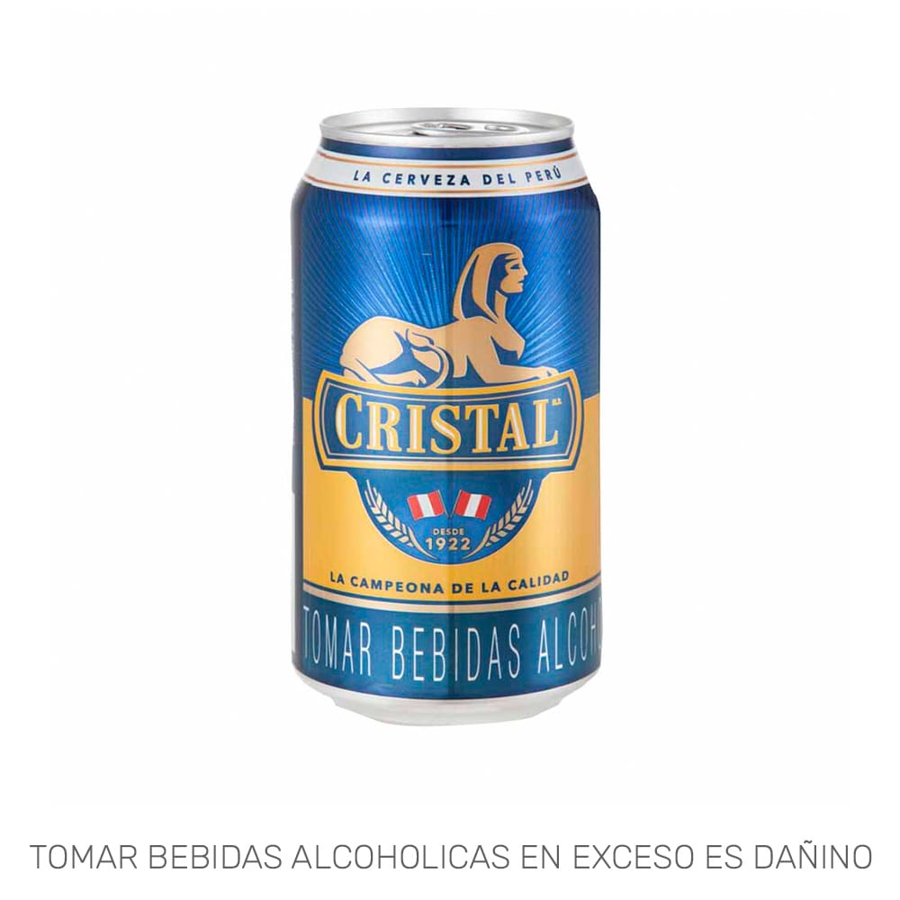 Cerveza CRISTAL Lata 355ml
